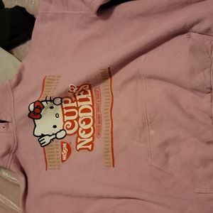 Hello kitty cup noodle sweater